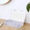 15 Large Grids Clear Plastic Jewelry Box Organizer Storage Container with Removable Dividers (15 Grids - Clear)